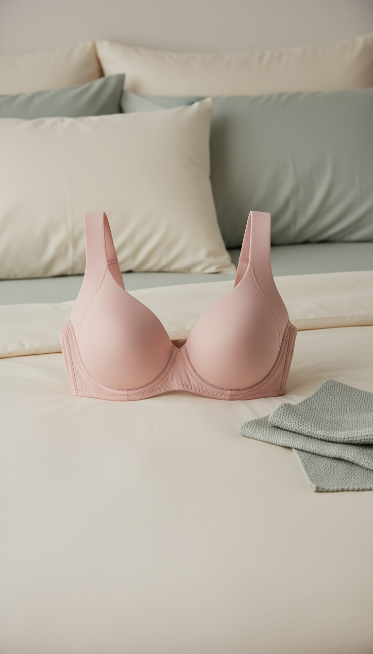 Posture Support Bra in Petal Pink
