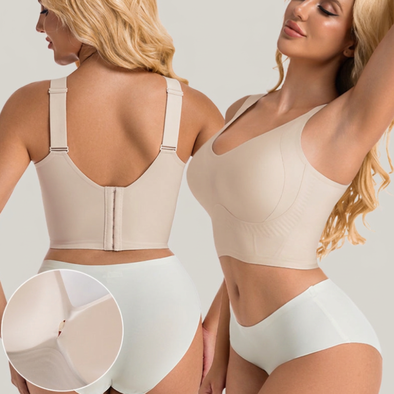 Posture Support Comfort Bra - Full Coverage & Wide Strap