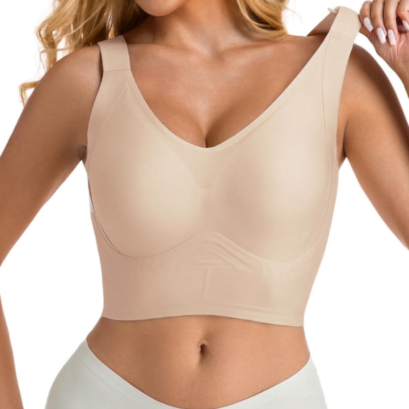 Posture Support Comfort Bra - Full Coverage & Wide Strap