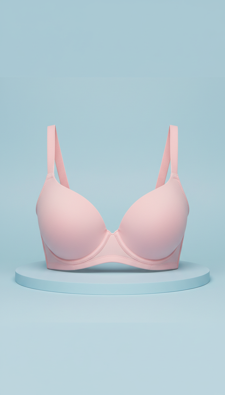 Contour bra in bloom pink